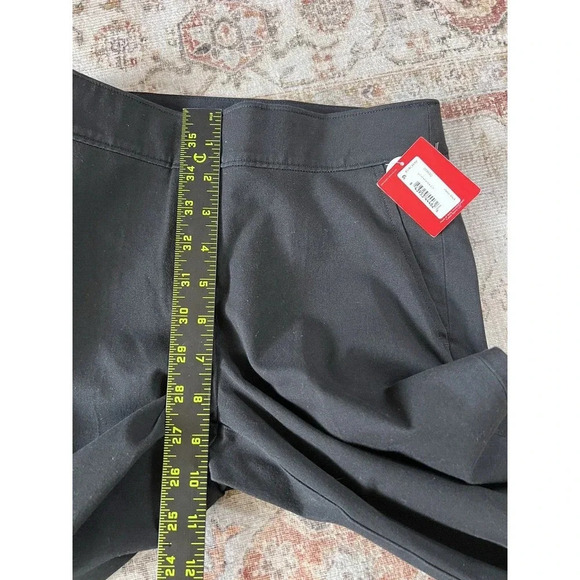 Spanx Polished Ankle Slim Black Pants Straight Womens Peite Size XS - Picture 7 of 10